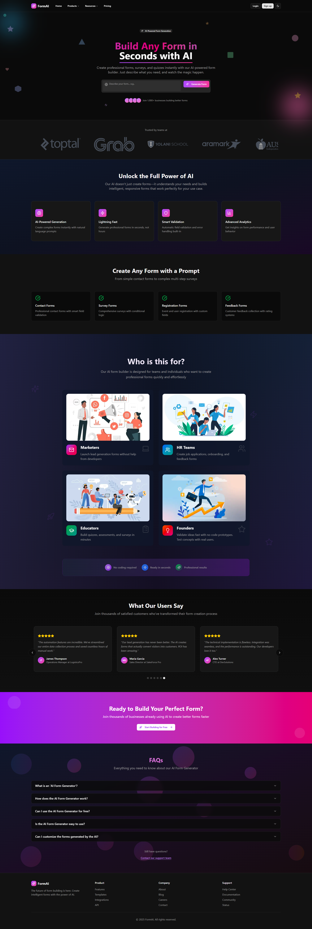 AI Form Builder